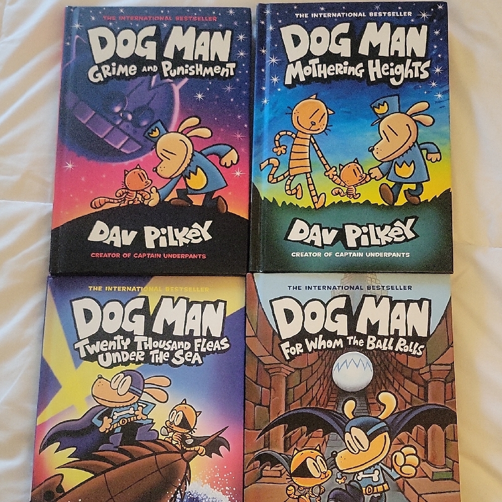 Dog Man Book Set by
